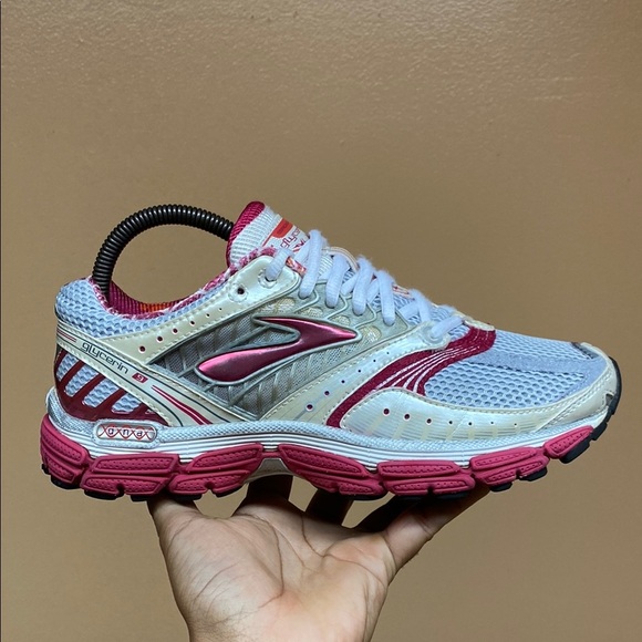 Brooks Glycerin 9 DNA Y2K Running Sneakers “Pink Cream White” - Picture 4 of 17